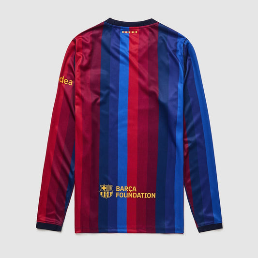 Camisa Barcelona Home 2026/27 Manga Longa - Torcedor Masculino
