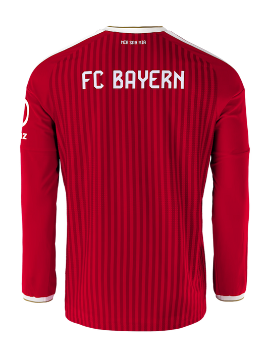 Camisa Bayern de Munique Home 2026/27 Manga Longa - Jogador Masculino