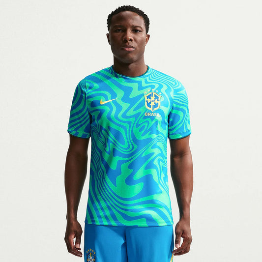 Camisa Brasil Pré-Jogo 2026/27 - Torcedor Masculino