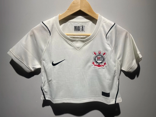 Camisa Corinthians Cropped Away 2026/27 - Torcedor Feminina