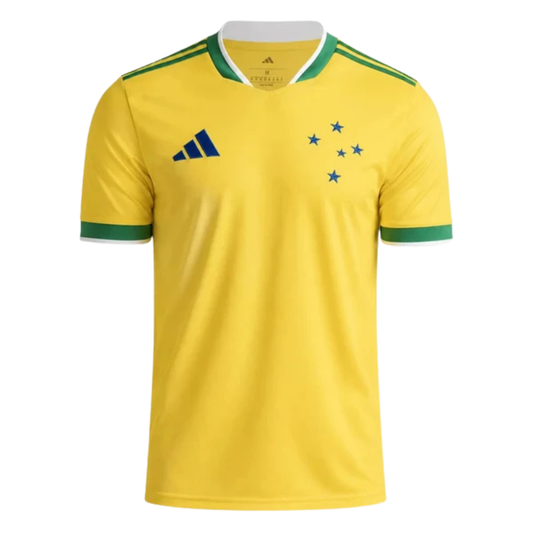 Camisa Cruzeiro Verde e Amarelo Third 2026/27 - Torcedor Masculino