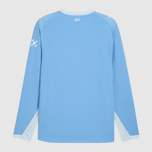 Camisa Manchester City Home 2026/27 Manga Longa - Jogador Masculino