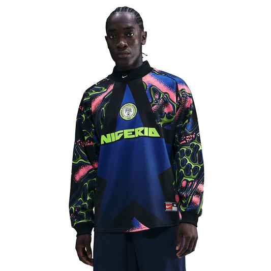 Camisa Nigéria Goleiro 2026/27 Manga Longa - Torcedor Masculino