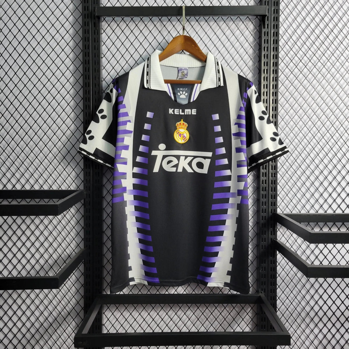 Camisa Real Madrid Away Retrô 1997/98 - Torcedor Masculino