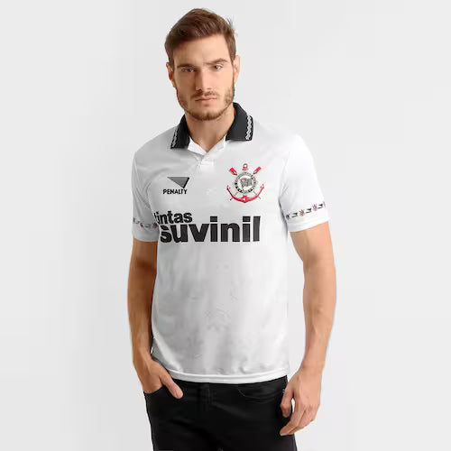 Camisa Corinthians Home Retrô 1996 - Torcedor Masculino