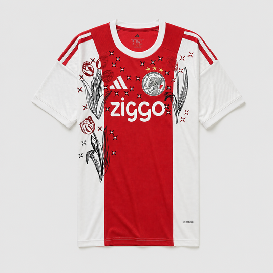 Camisa Ajax Bordada Home 2026/27 - Torcedor Masculino