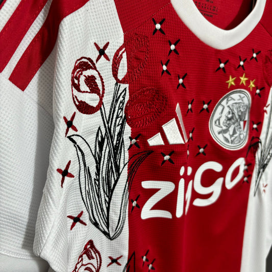 Camisa Ajax Bordada Home 2026/27 - Torcedor Masculino