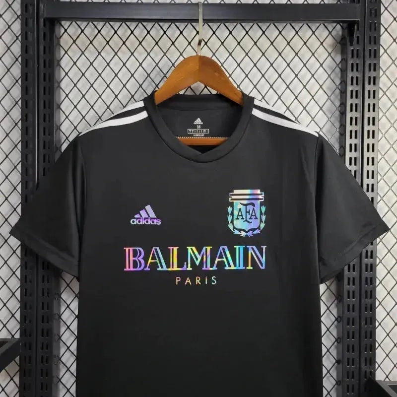 Camisa Argentina BALMAIN Refletiva - Torcedor Masculino