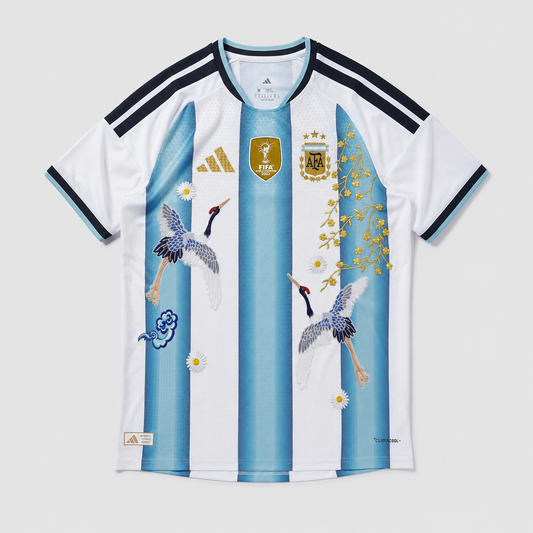 Camisa Argentina Bordada Home 2026/27 - Jogador Masculino