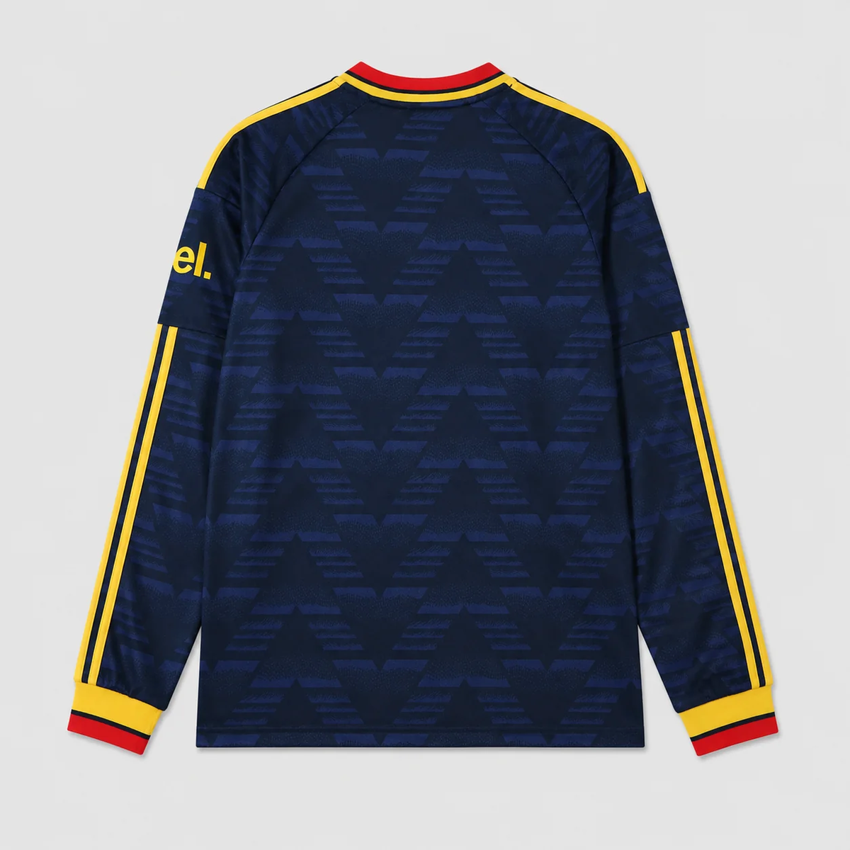 Camisa Arsenal Bordada Away 2026/27 Manga Longa - Jogador Masculino