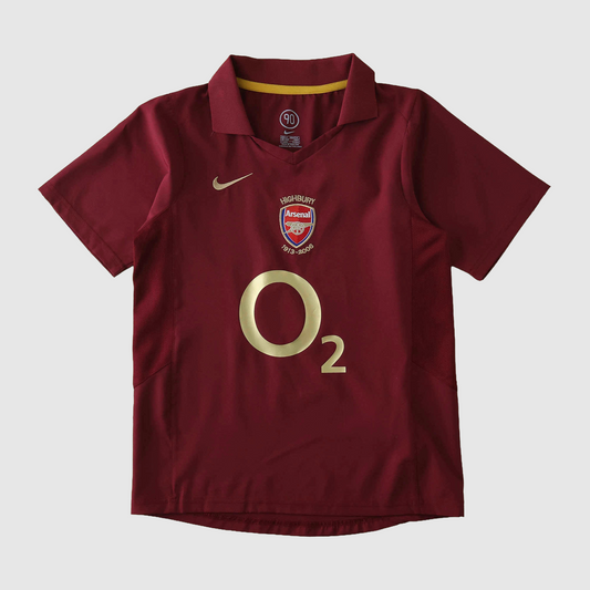 Camisa Arsenal Home Retrô 2005/06 - Torcedor Masculino