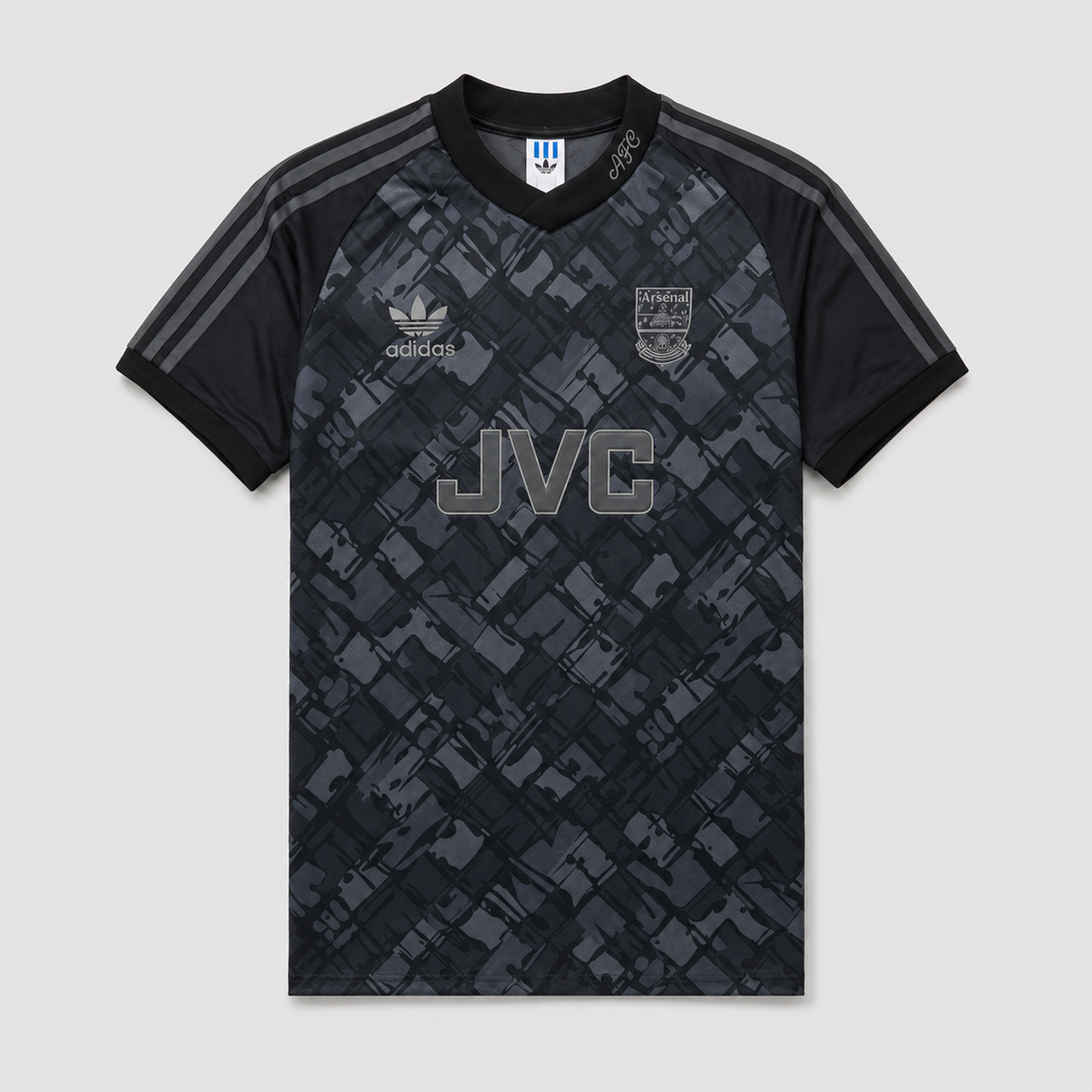 Camisa Arsenal Retrô 1992 Blackout - Torcedor Masculino