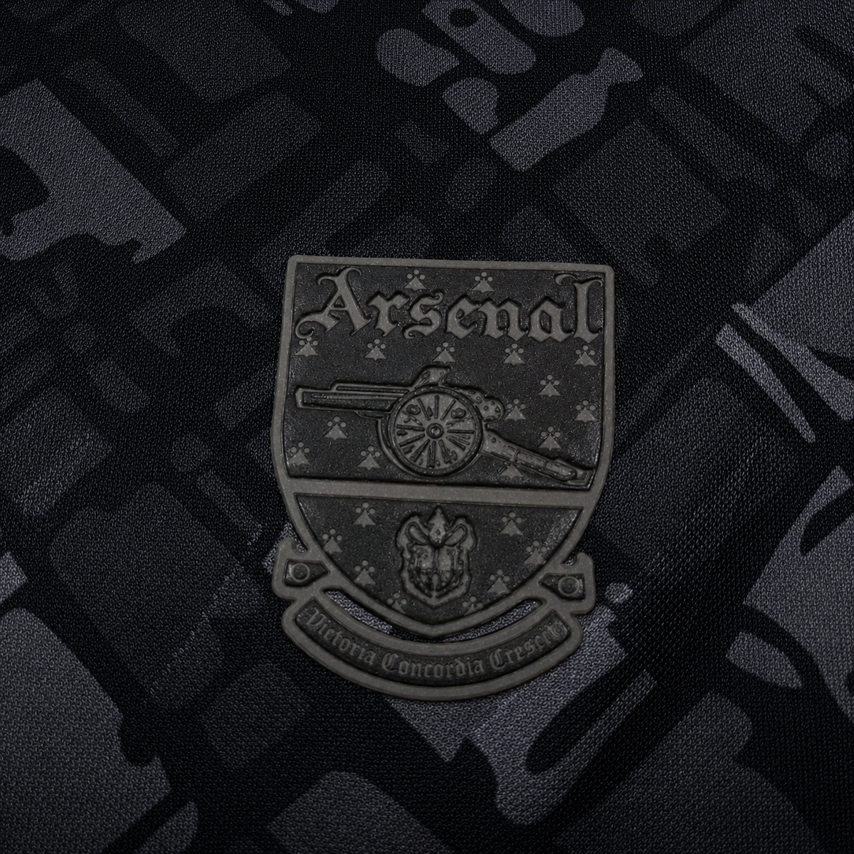 Camisa Arsenal Retrô 1992 Blackout - Torcedor Masculino