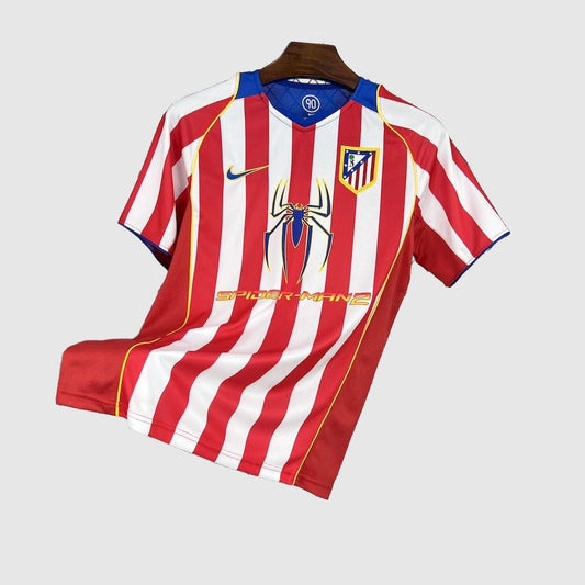 Camisa Atlético de Madrid Home Retrô 2004/05 X Hero 2 - Torcedor Masculino