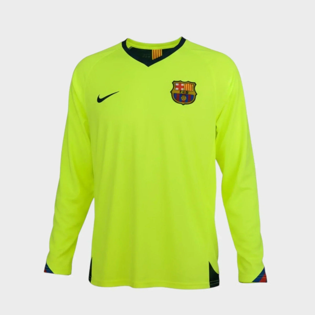 Camisa Barcelona Away Retrô 2005/06 Manga Longa - Torcedor Masculino