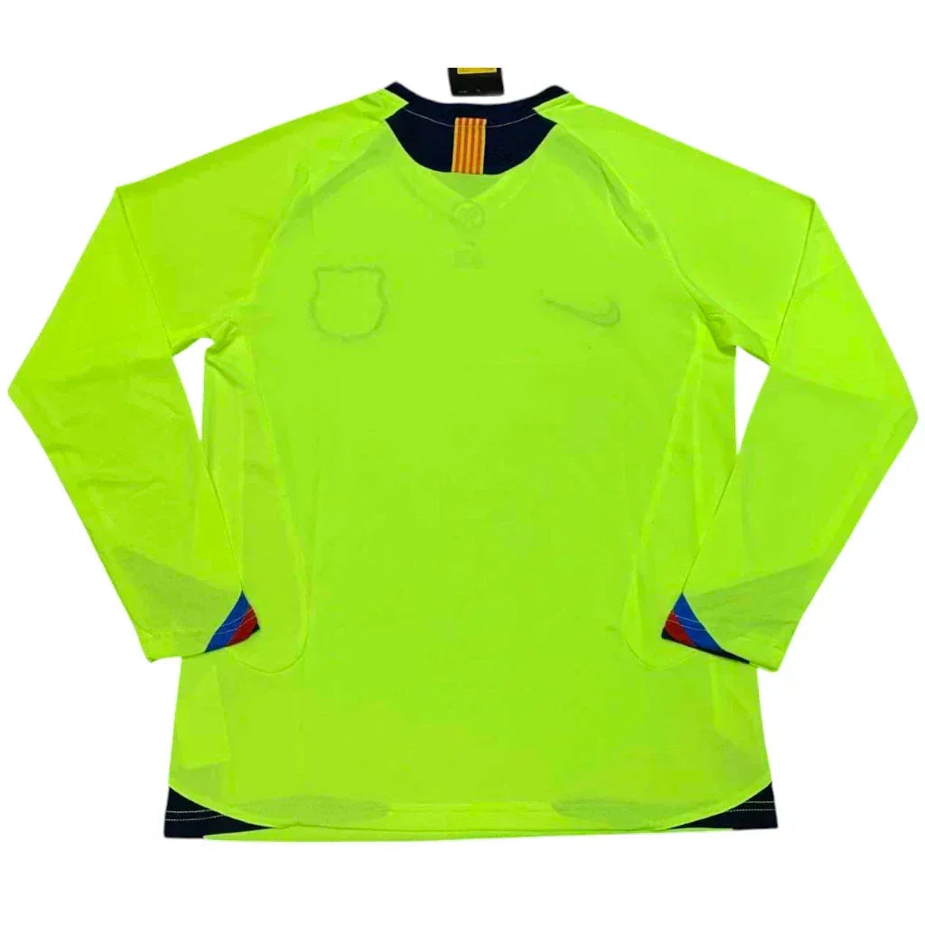 Camisa Barcelona Away Retrô 2005/06 Manga Longa - Torcedor Masculino