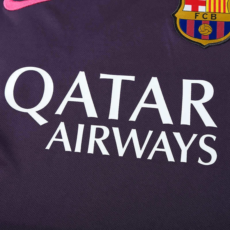 Camisa Barcelona Away Retrô 2016/17 - Torcedor Masculino
