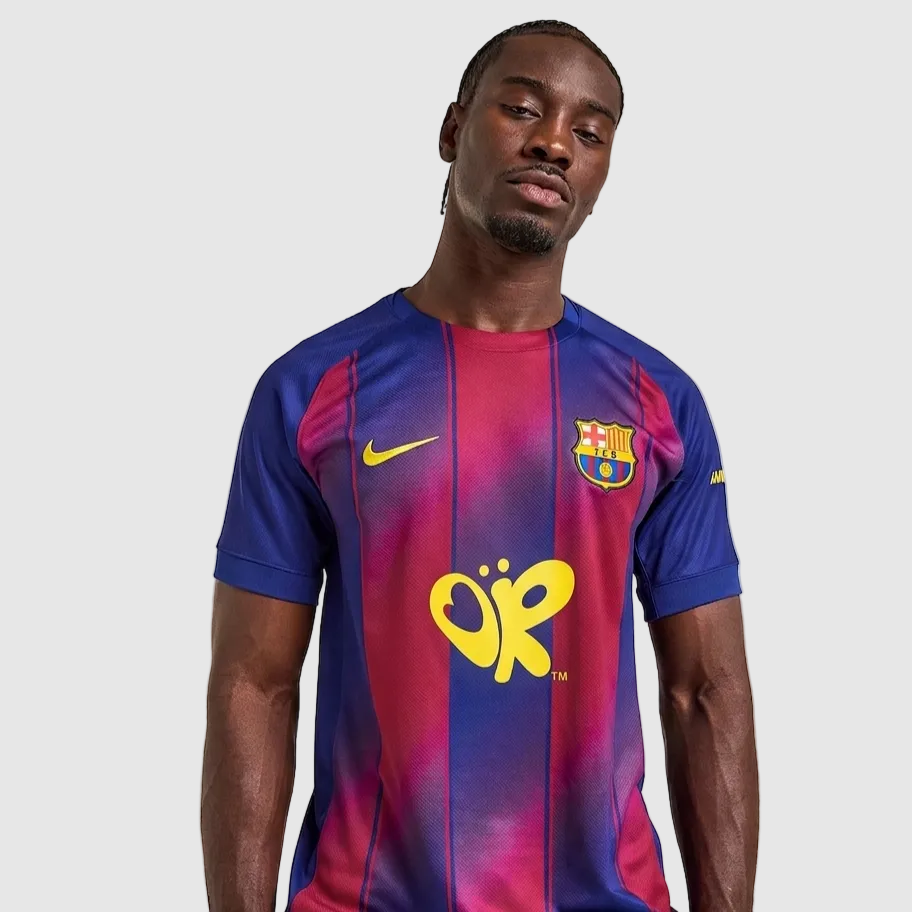 Camisa Barcelona Home 2025/26 - Torcedor Masculino