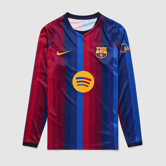Camisa Barcelona Home 2026/27 Manga Longa - Torcedor Masculino