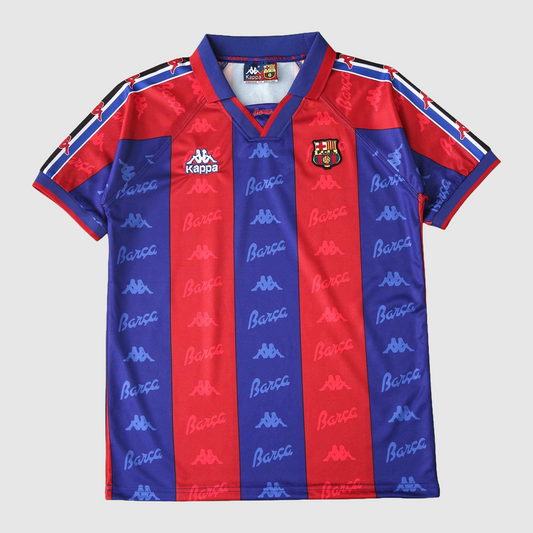 Camisa Barcelona Home Retrô 1996/97 - Torcedor Masculino