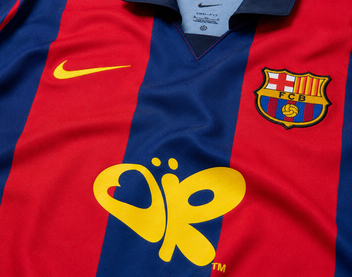 Camisa Barcelona Home Retrô 2003/04 - Torcedor Masculino