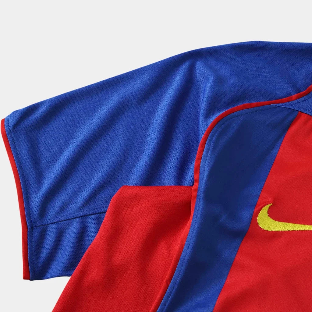 Camisa Barcelona Home Retrô 2004/05 - Torcedor Masculino
