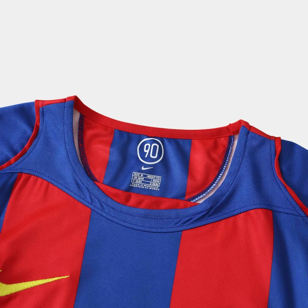 Camisa Barcelona Home Retrô 2004/05 - Torcedor Masculino