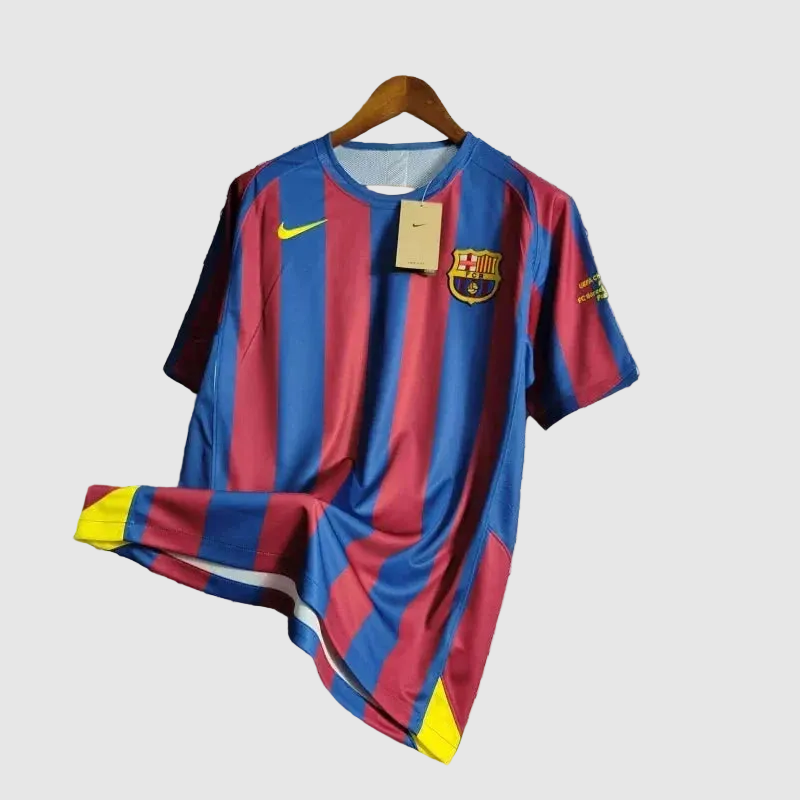 Camisa Barcelona Home Retrô 2006 - Torcedor Masculino