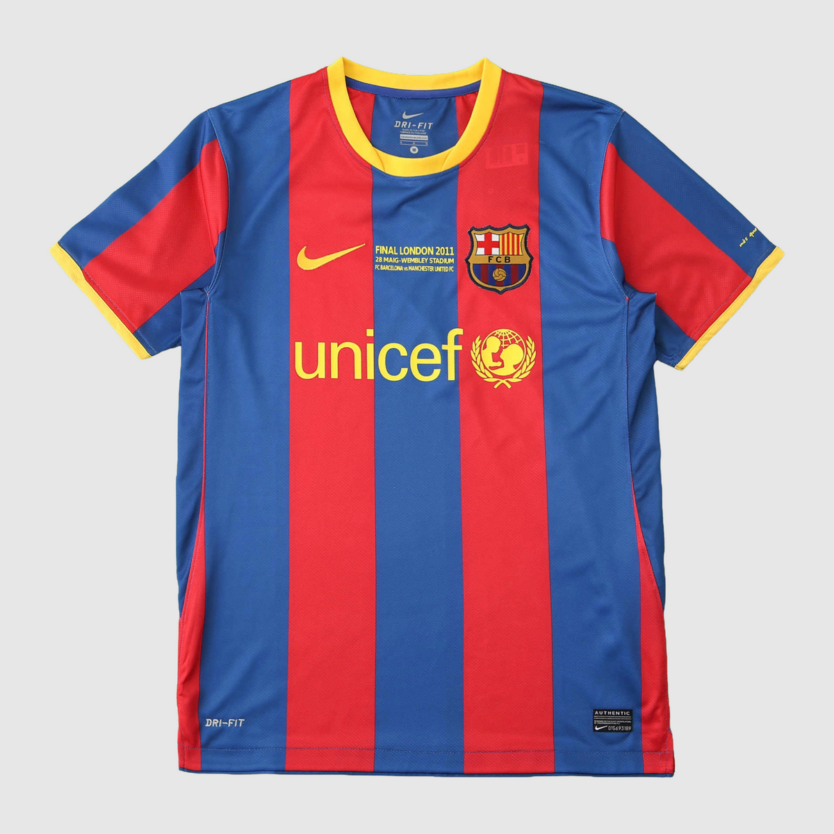 Camisa Barcelona Home Retrô 2010/11 - Torcedor Masculino