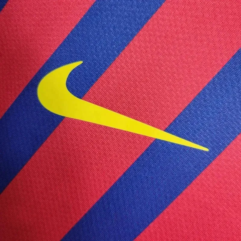 Camisa Barcelona Home Retrô 2011/12 Manga Longa - Torcedor Masculino