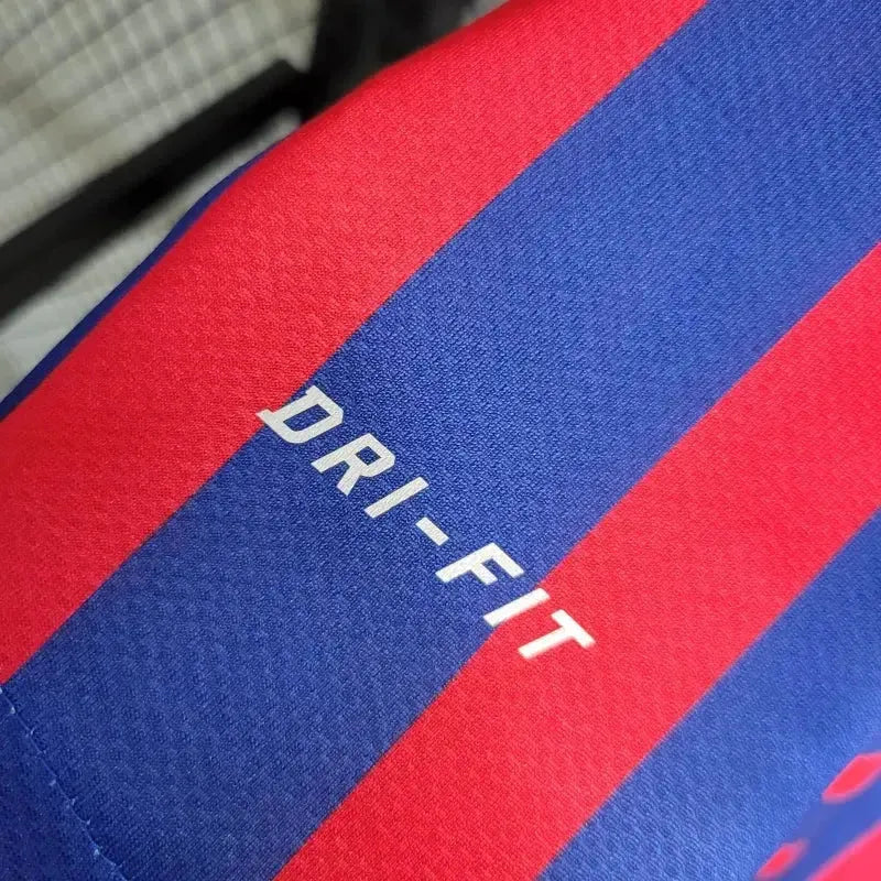 Camisa Barcelona Home Retrô 2011/12 Manga Longa - Torcedor Masculino