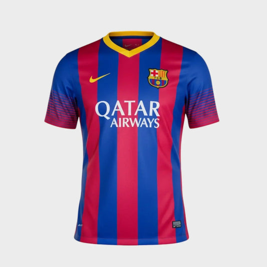 Camisa Barcelona Home Retrô 2013/14 - Torcedor Masculino