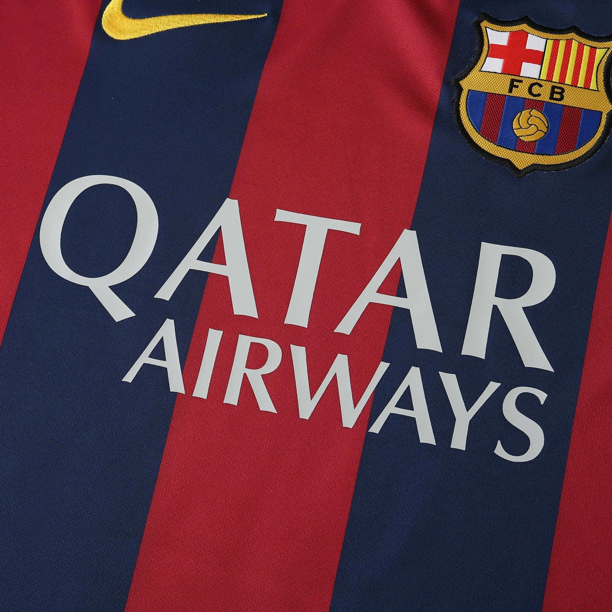 Camisa Barcelona Home Retrô 2014/15 - Torcedor Masculino