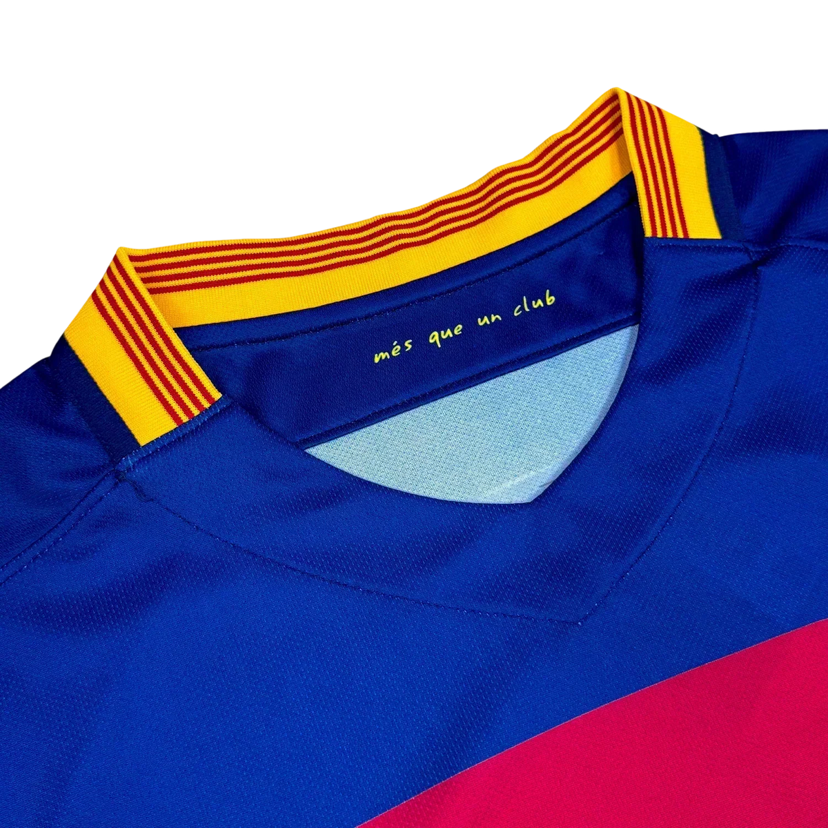 Camisa Barcelona Home Retrô 2015/16 Manga Longa - Torcedor Masculino
