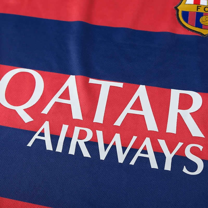 Camisa Barcelona Home Retrô 2015/16 - Torcedor Masculino