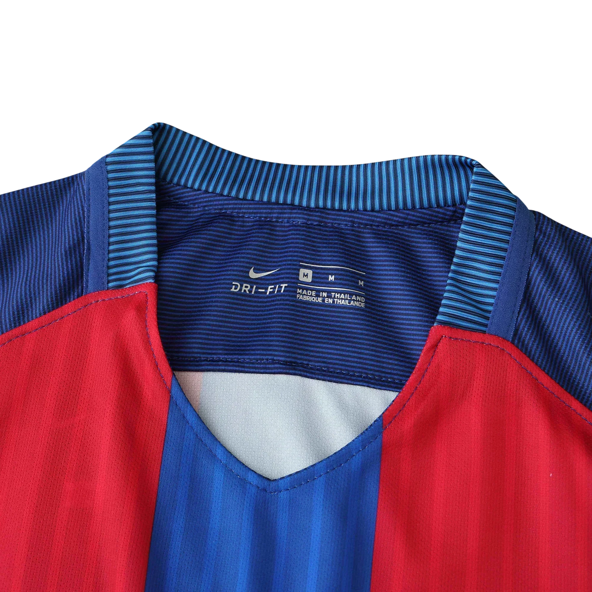 Camisa Barcelona Home Retrô 2016/17 Manga Longa - Torcedor Masculino