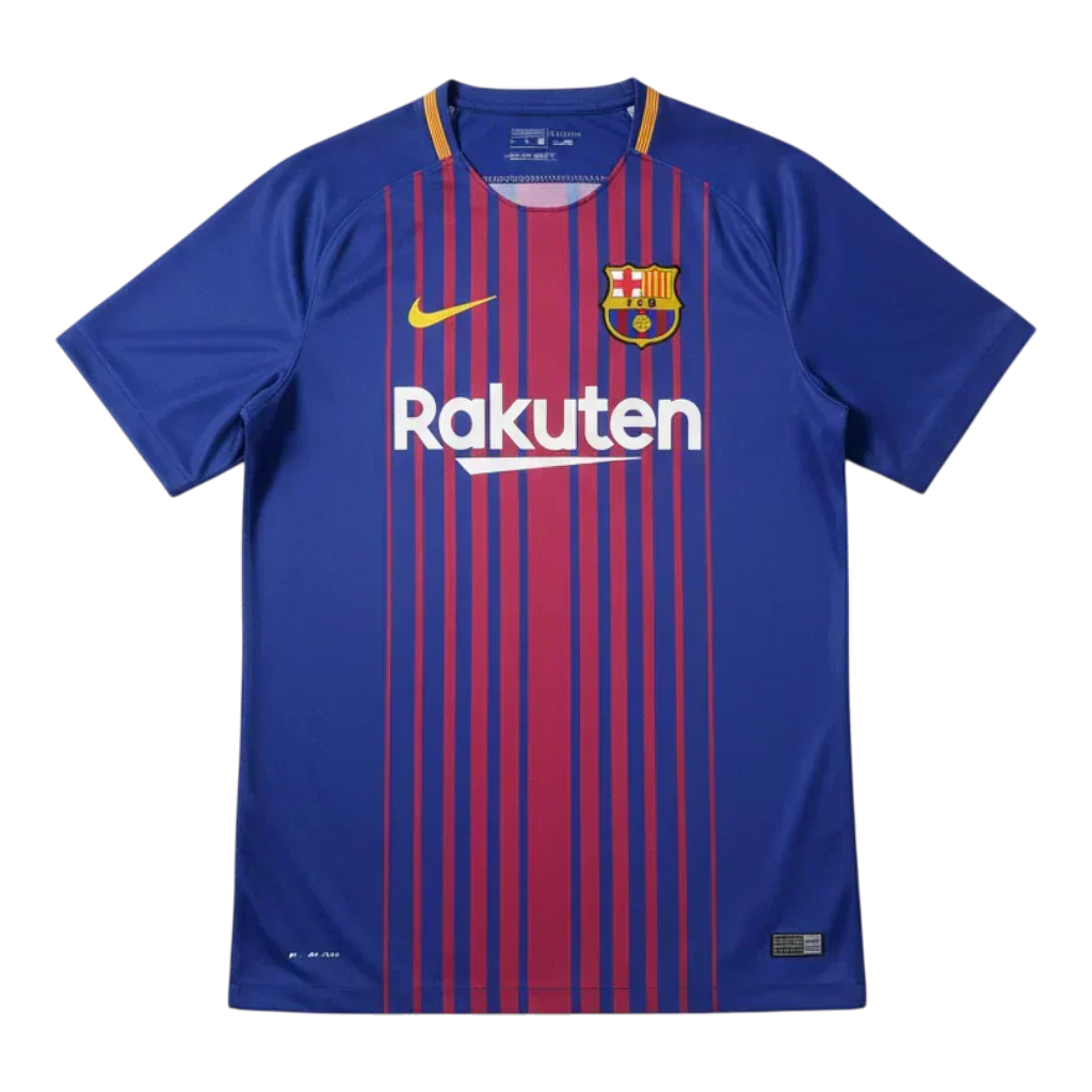 Camisa Barcelona Home Retrô 2017/18 - Torcedor Masculino