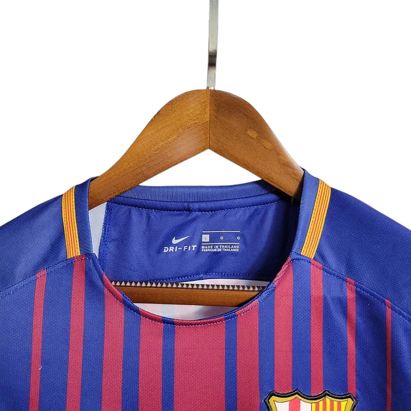Camisa Barcelona Home Retrô 2017/18 - Torcedor Masculino