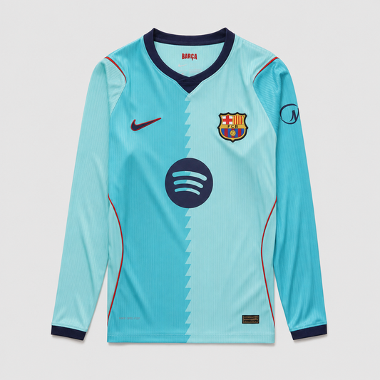 Camisa Barcelona Third 2026/27 Manga Longa - Torcedor Masculino