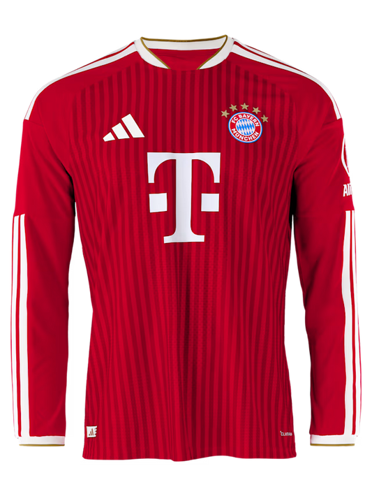 Camisa Bayern de Munique Home 2026/27 Manga Longa - Jogador Masculino