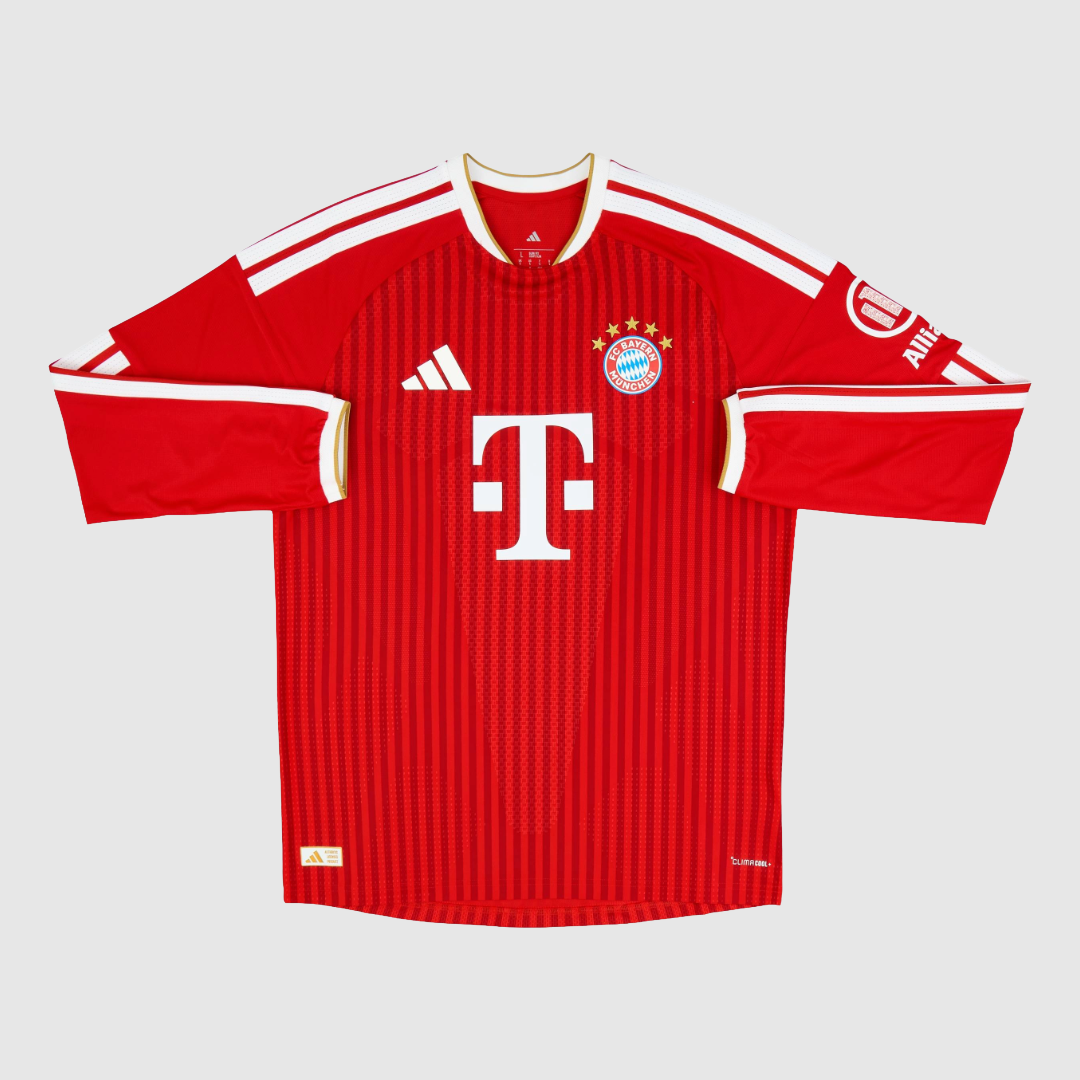 Camisa Bayern de Munique Home 2026/27 Manga Longa - Jogador Masculino