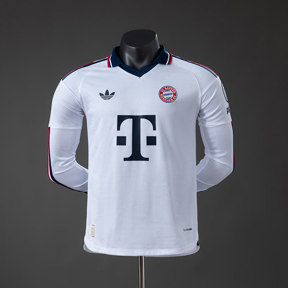 Camisa Bayern de Munique Third 2026/27 Manga Longa - Jogador Masculino