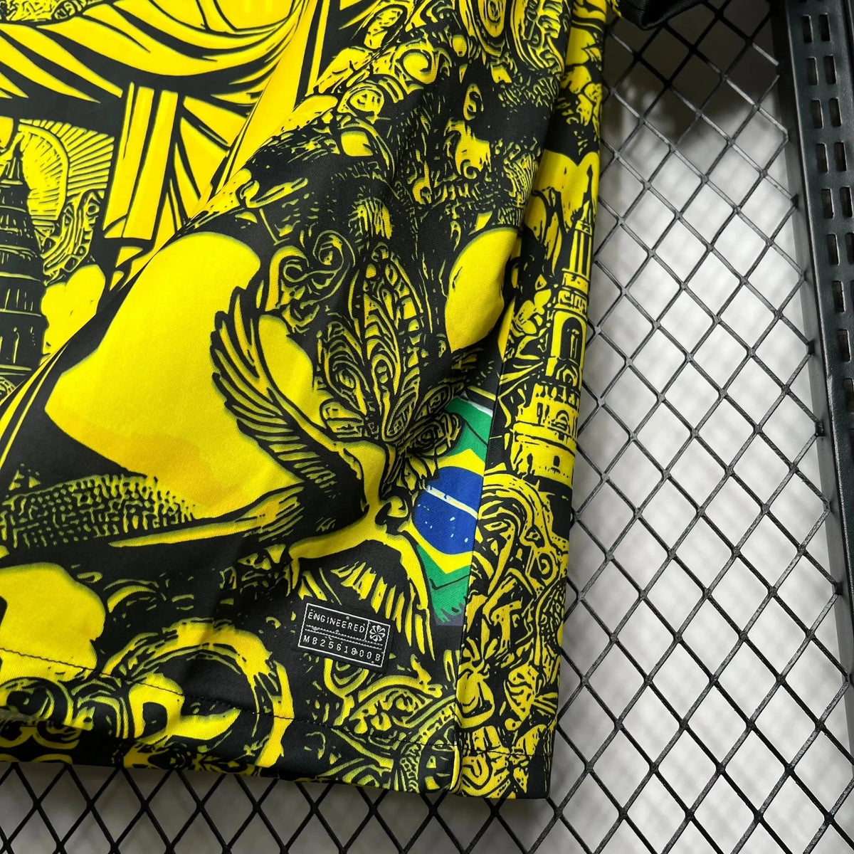 Camisa Brasil Cristo Redentor Amarela Edição Especial - Torcedor Masculino