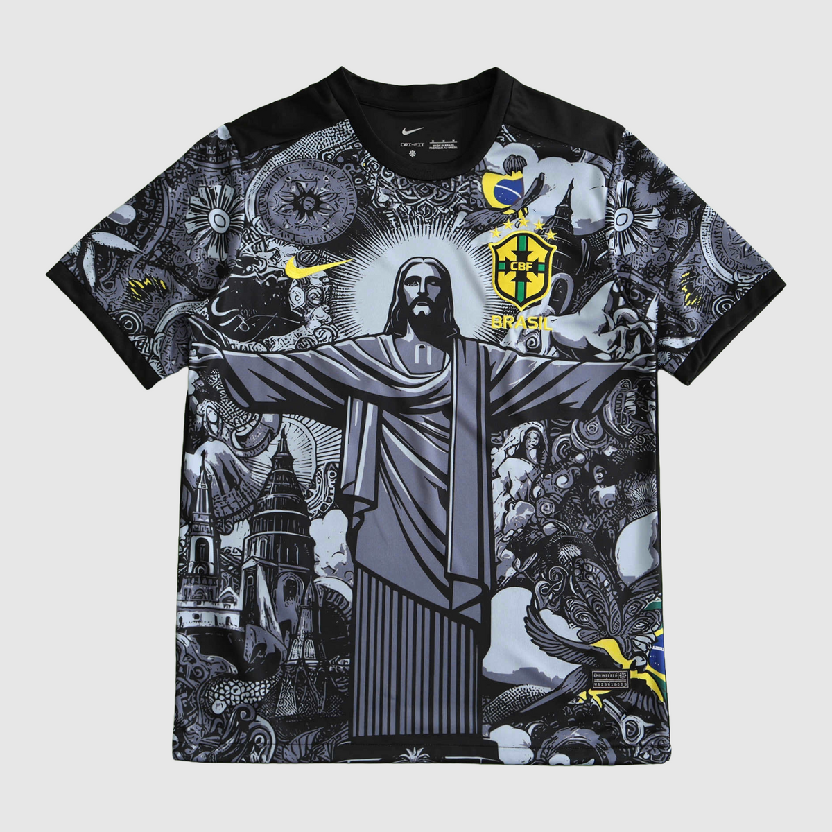 Camisa Brasil Cristo Redentor Edição Especial - Torcedor Masculino