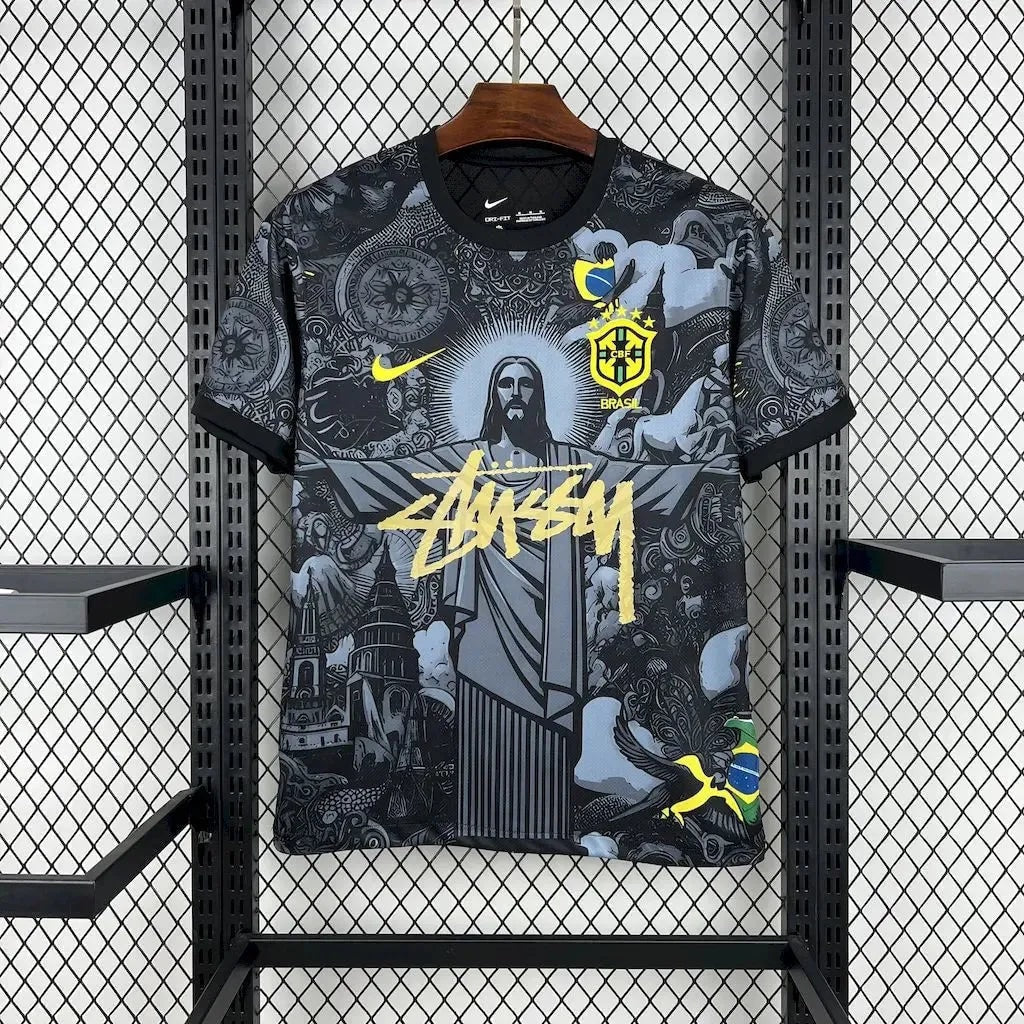 Camisa Brasil Edição Especial Cristo Redentor - Torcedor Masculino