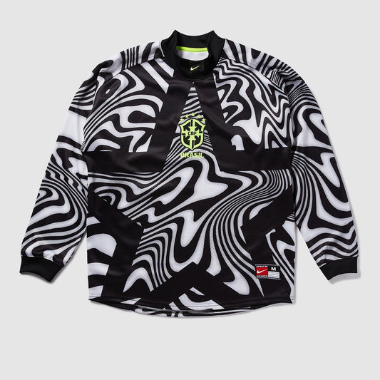 Camisa Brasil Goleiro 2026/27 Manga Longa - Torcedor Masculino