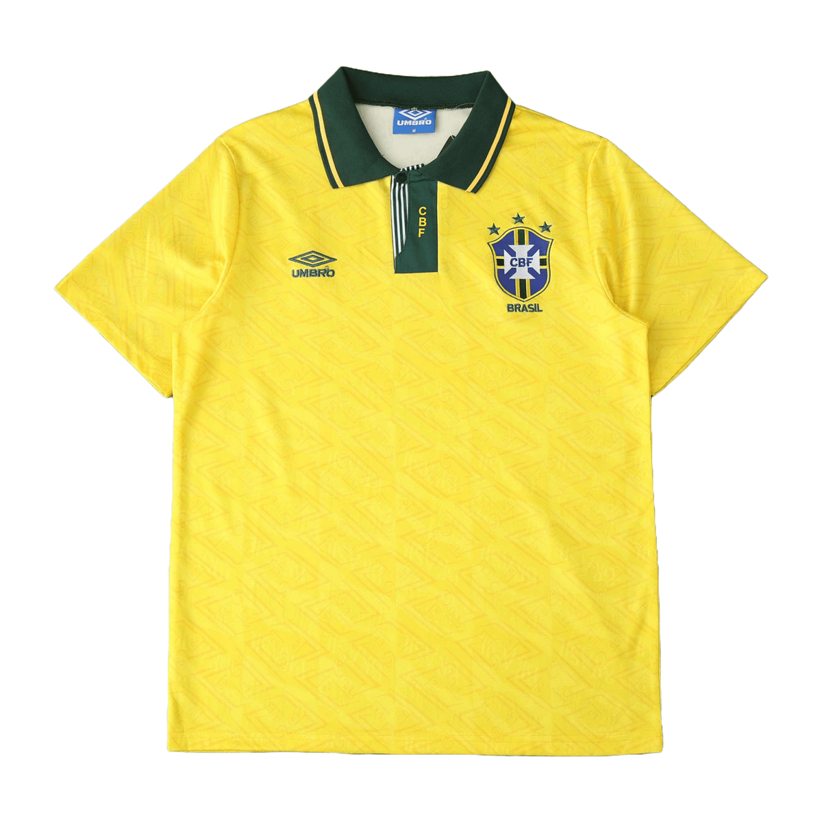Camisa Brasil Home Retrô 1991/93 - Torcedor Masculino