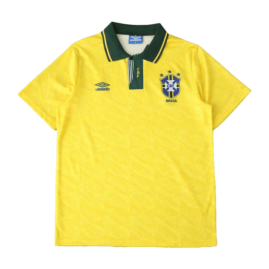 Camisa Brasil Home Retrô 1991/93 - Torcedor Masculino