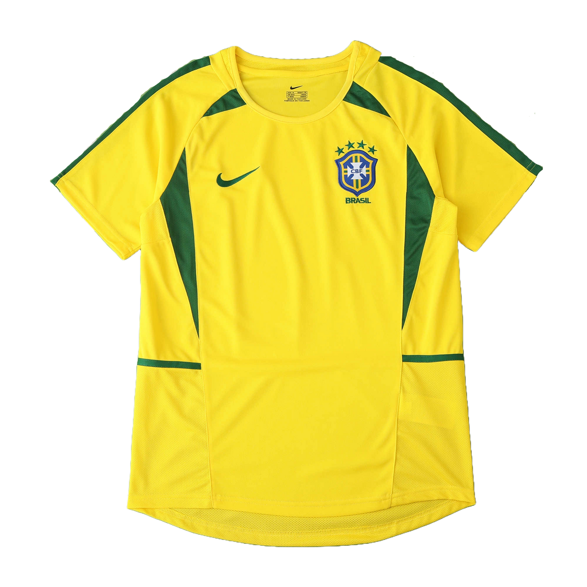 Camisa Brasil Home Retrô 2002 - Torcedor Masculino