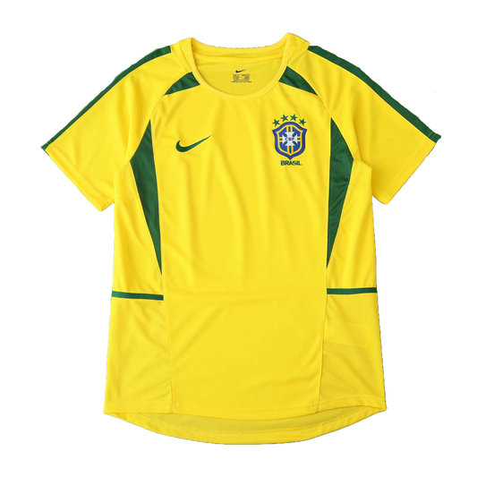 Camisa Brasil Home Retrô 2002 - Torcedor Masculino